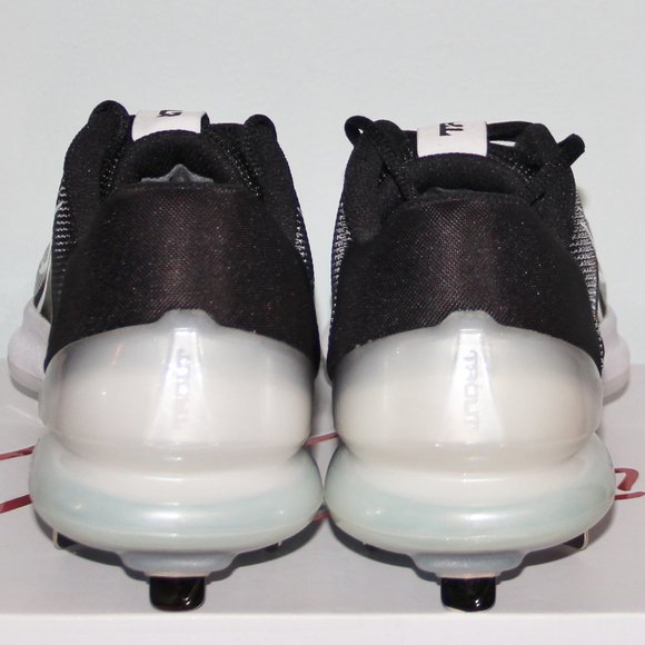 Nike Zoom Trout 7 Pro Metal Baseball Cleats Mens 7.5 Black White - Picture 5 of 6